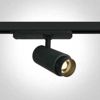 ZOOMABLE SERIES 15W 1350lm 20D-60D Three-Phase Led Track Light Angle Adjustable Colour Black