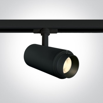 ZOOMABLE SERIES 30W 2400lm 20D-60D Three-Phase Led Track Light Angle Adjustable Colour Black