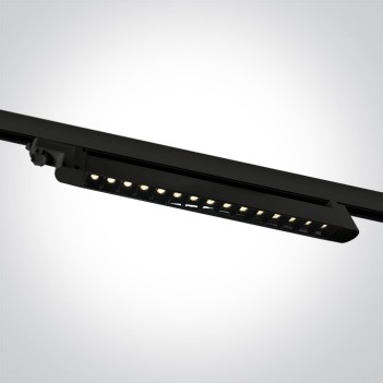 LINEAR SERIES 15W 1200lm 30D 3-Phase Track Led Bar Black Colour Adjustable