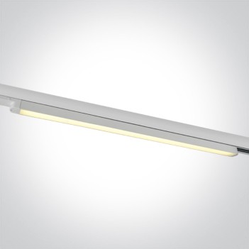 Barra Led per Binario Trifase SERIE LINEAR 25W 2500lm 110D Colore Bianco