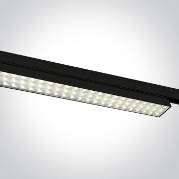 HIGH POWER SERIES 60W 5400lm CRI90 3-Phase Track Led Bar Black Colour