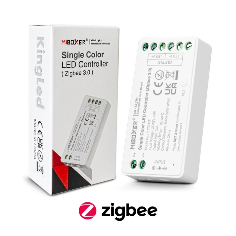 MiBoxer Mi Light FUT036Z ZigBee 3.0 Receiver for Single Color Strip Led en