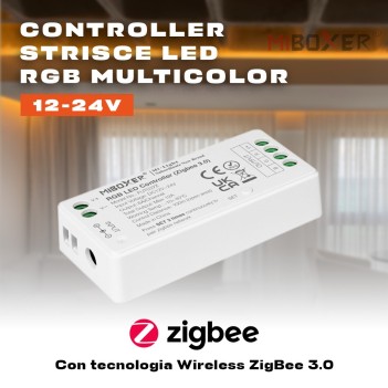 MiBoxer Mi Light FUT035Z ZigBee 3.0 Receiver for 12 / 24V RGB Led Strip en