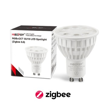 Miboxer Mi-Light Faretto Led Gu10 RGB+CCT ZigBee 3.0 da 4W