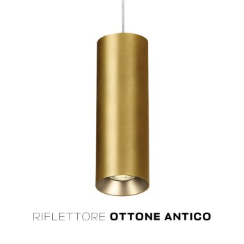 Faretto Spotlight con attacco GU10 Serie Pendant Cylinder