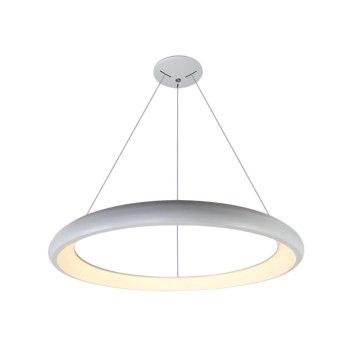 The Ring Circular Design Suspension Led Chandelier White 50W