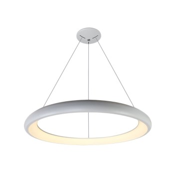 The Ring Circular Design Suspension Led Chandelier White 50W 3000lm en