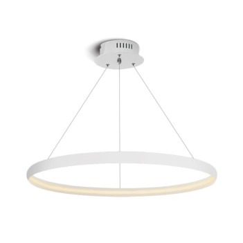 The Ring Circular Design Suspension Led Chandelier White 19W
