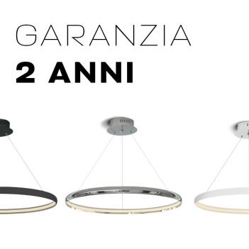 Lampadario Led a Sospensione Design Circolare The Ring