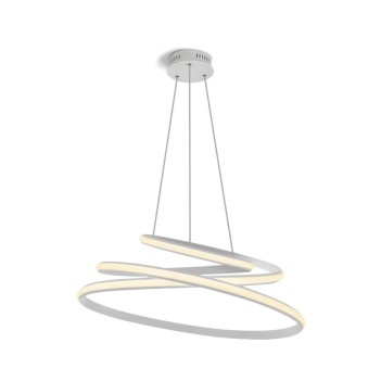The Ring Circular Design Suspension Led Chandelier White 45W