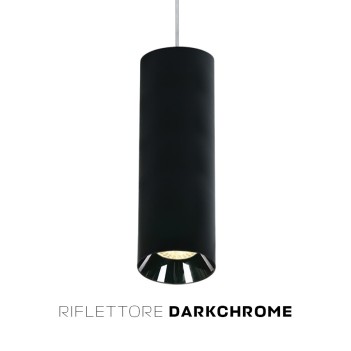 Spotlight with GU10 socket Pendant Cylinder series design Dark Light - Pendant