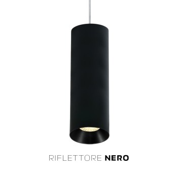 Faretto Spotlight con attacco GU10 Serie Pendant Cylinder