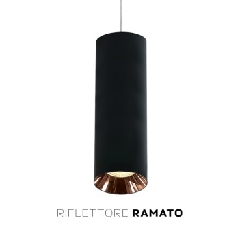 Faretto Spotlight con attacco GU10 Serie Pendant Cylinder