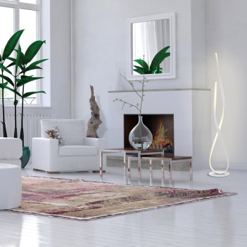 The Ribbon Series Led Floor Lamp 29W 1740lm 140 cm - Brass Led Floor Lamp en