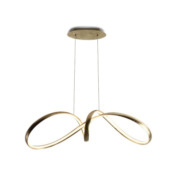Lampadario Led a Sospensione Design Circolare The Swirl