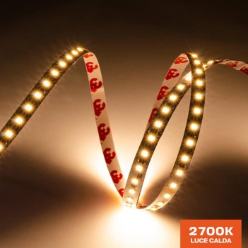 Striscia Led 72W 8000lm 24V IP65 PCB 9mm Bobina da 600 SMD
