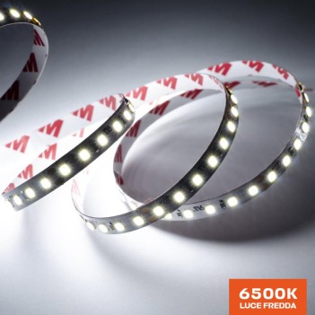 Striscia Led 72W 8000lm 24V IP65 PCB 9mm Bobina da 600 SMD
