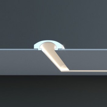 Polystyrene frame for indirect lighting KL111 100 cm - Ceiling