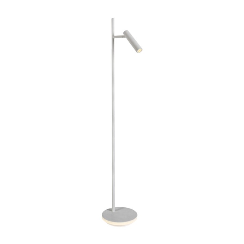 Led Floor Lamp Reading Spot series 11W 730lm 140 cm - White Led floor lamp en