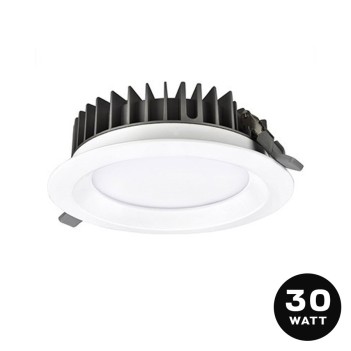 Downlight Plafoniera da Incasso 30W 100D 2580lm Foro 200mm