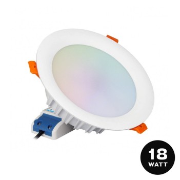 Mi-Light Recessed Ceiling Light 18W RGB+CCT WiFi FUT065