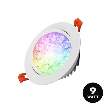 Buy Mi-Light Recessed Ceiling Light 9W RGB+CCT EN