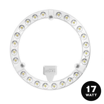 Circolina Magnetica Modulo LED per plafoniera circolare 17W