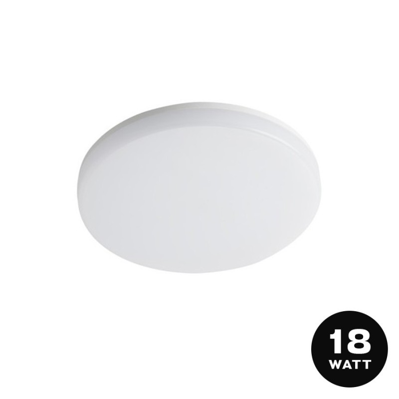 Lampada da Soffitto Rotonda 18W 1700lm IP54 - Plafoniera VARSO en Lampada da Soffitto Rotonda 18W 1700lm IP54 - Plafoniera VARSO en