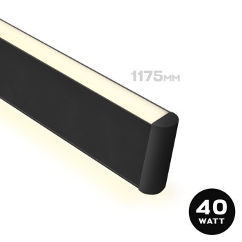 Plafoniera Led Lineare sospensione 40W 36 00LM luce bidirezionale Up and Down