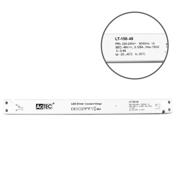 Actec LT 150W 48V Power Supply - Linear Design LT-150-48