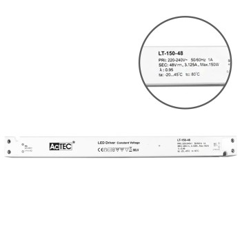 Actec LT 150W 48V Power Supply - Linear Design LT-150-48 en