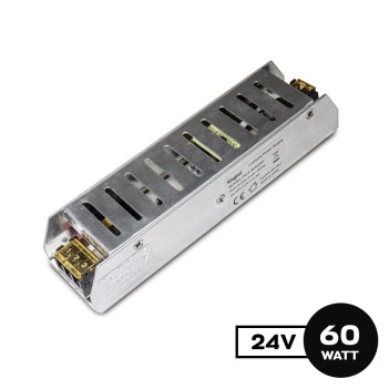 60W 24V Metal Power Supply for Led Strips - KPEIS Series