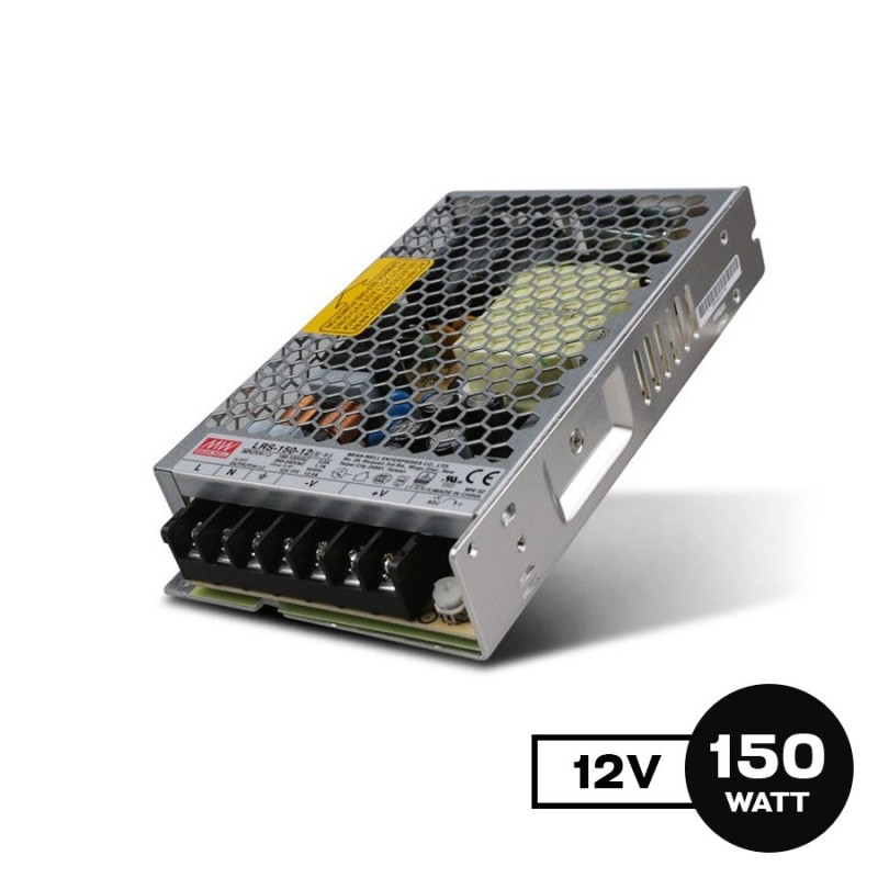 Alimentatore Meanwell 150W per Strip Led 12V Trasformatore