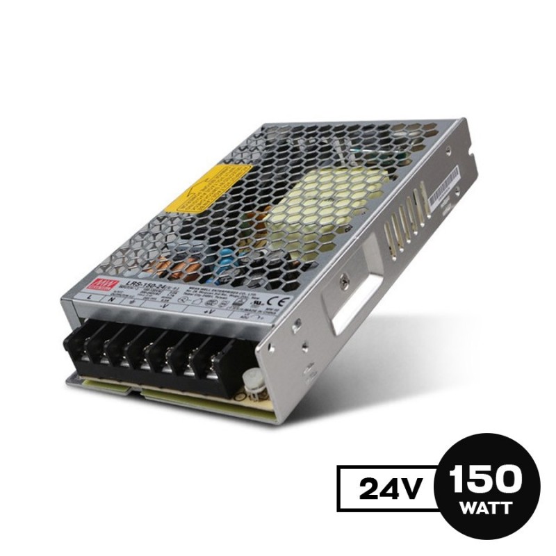 Alimentatore Meanwell 150W Per Strip Led 24V Trasformatore