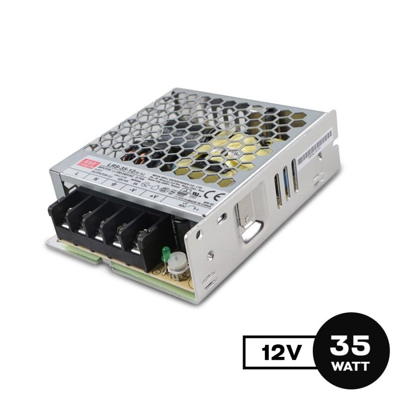 Alimentatore Meanwell 35W Per Strip Led 12V Trasformatore