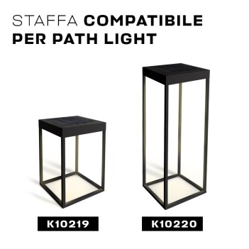 Staffa per Path Ligths per installazione a parete su KingLed