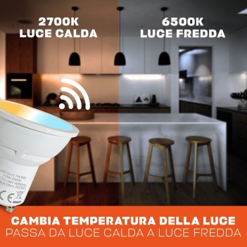 GU10 6W RGB + CCT Smart Wifi Led Spotlight en