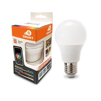 Lampadina Led E27 10W 800lm RGB+CCT Smart Bluetooth su