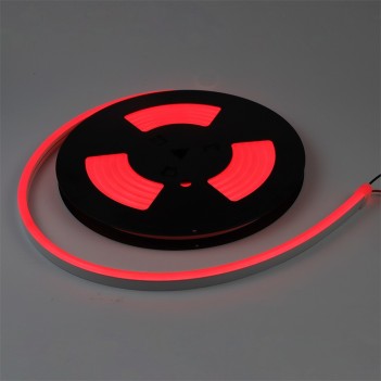 Flexible Led Neon 5mt 35W 12V IP67 - Red Cut 1cm - 120DX Series