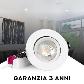 MiBoxer adjustable downlight 6W CRI90+ 30D with 70 mm hole colour White SERIES