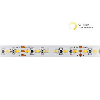 Led Strip 24V 90W CCT Variable Kelvin from 2700k - 6500k IP20 5mt en