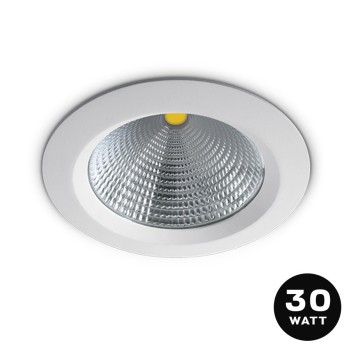 Downlight COB Downlight 30W 2700lm IP20 60D Hole 210mm Colour White
