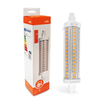 Lampadina LED R7s sostitutiva per alogene 9.5W 118mm su