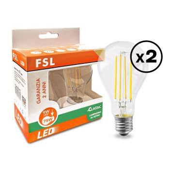 PROMO KIT 2 LED Bulbs E27 9W 1055lm A60 en