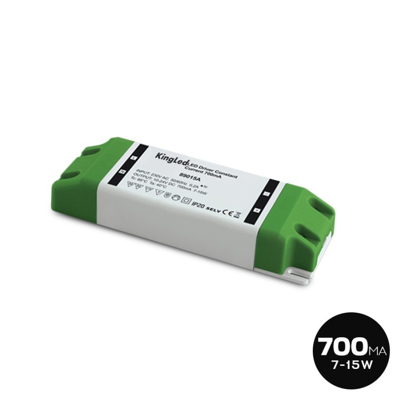 Alimentatore Led 7-15W Corrente Costante 700MA 10-21,5V su