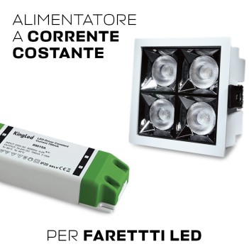 Alimentatore Led 7-15W Corrente Costante 700MA 10-21,5V su