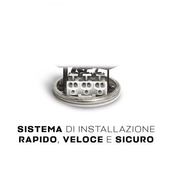 Faretto da Soffitto con Attacco GU10 Serie CUT CYLINDER 500mm D60 Spotlight Colore Bianco