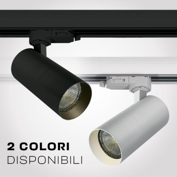 HONEYCOMB SERIES 3-Phase Led Track Light with GU10 Lampholder Colour Black