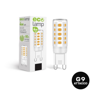 KING LED | Lampadina Led attacco G9 4W 400lm 3000K