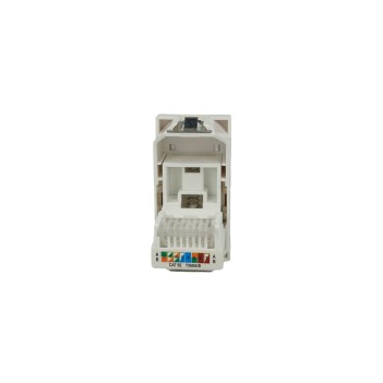 Data Socket RJ45 CAT5E White Cover Compatible With Bticino Axolute